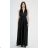 Ärmelloses langes Partykleid für Damen (S/M EINHEITSGRÖSSE) ITALIAN FASHION IMPSH2420019