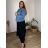 Kurze Jeansjacke für Damen (L-4XL) MOON GIRL MOON24GYD7815L 5XL blau
