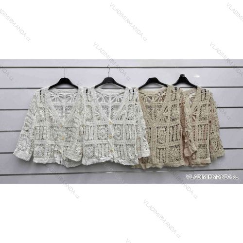 Kurzärmliges Sommer-Freizeitkleid für Damen (S/M/L EINHEITSGRÖSSE) ITALIAN FASHION IMWGB25022