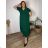 Elegante Hose mit Gürtel für Damen (S/M/L ONE SIZE) ITALIAN FASHION IM425057  schwarz