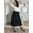 Rock Sommer lange Damen (uni sl) ITALIENISCHE Mode IM718163