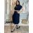 Elegante Hose mit Gürtel für Damen (S/M/L ONE SIZE) ITALIAN FASHION IM425057