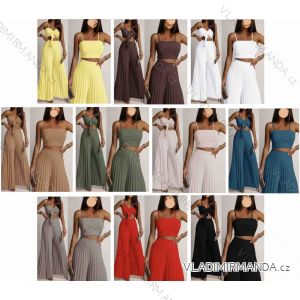 Kurzärmliges Sommer-Freizeitkleid für Damen (S/M/L EINHEITSGRÖSSE) ITALIAN FASHION IMWGB25022
