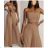 Kurzärmliges Sommer-Freizeitkleid für Damen (S/M/L EINHEITSGRÖSSE) ITALIAN FASHION IMWGB25022