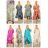 Kurzärmliges Sommer-Freizeitkleid für Damen (S/M/L EINHEITSGRÖSSE) ITALIAN FASHION IMWGB25022