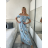 Kurzärmliges Sommer-Freizeitkleid für Damen (S/M/L EINHEITSGRÖSSE) ITALIAN FASHION IMWGB25022 -   schwarz -   M / L