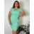 Kleid kurz für Frauen Kleiderbügel (uni s / m) ITALIENISCHER MODUS IM922LUCA