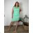 Kleid kurz für Frauen Kleiderbügel (uni s / m) ITALIENISCHER MODUS IM922LUCA
