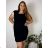 Kleid kurz für Frauen Kleiderbügel (uni s / m) ITALIENISCHER MODUS IM922LUCA