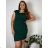 Kleid kurz für Frauen Kleiderbügel (uni s / m) ITALIENISCHER MODUS IM922LUCA