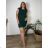 Kleid kurz für Frauen Kleiderbügel (uni s / m) ITALIENISCHER MODUS IM922LUCA
