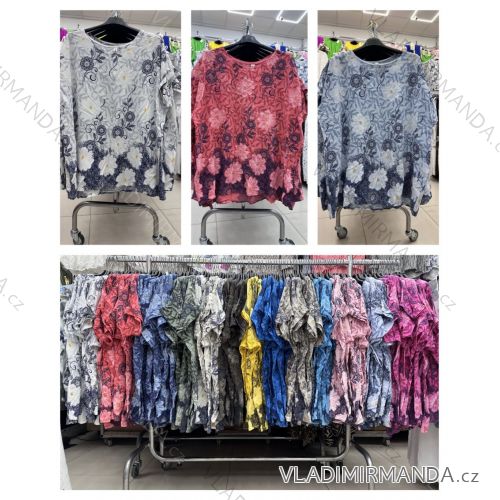 Langärmliger Pelzpullover für Damen (S/M/L ONE SIZE) ITALIAN FASHION IMWCH25116