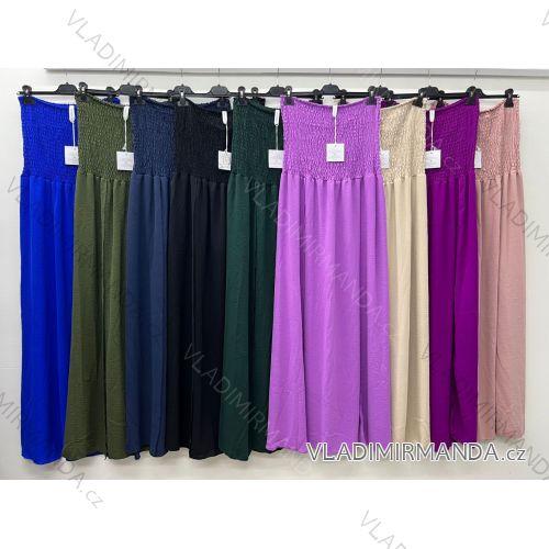 Elegante Hose mit Gürtel für Damen (S/M/L ONE SIZE) ITALIAN FASHION IM425057