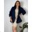 Damen-Strickpullover mit langen Ärmeln (Einheitsgröße S/M) ITALIAN FASHION IMWDT23005