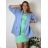 Damen-Strickpullover mit langen Ärmeln (Einheitsgröße S/M) ITALIAN FASHION IMWDT23005