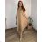 Lange Sommerhose in Übergröße für Damen (S/M/L Einheitsgröße) ITALIAN FASHION IM425271  grün