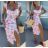 Kurzärmliges Sommer-Freizeitkleid für Damen (S/M/L EINHEITSGRÖSSE) ITALIAN FASHION IMWGB25022