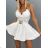 Sommerkleid Carmen aus Musselin für Damen (Einheitsgröße S/M) ITALIAN FASHION IMWE231506