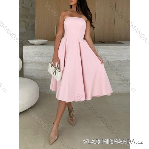 Damen Elegantes Kurzes Langarmkleid (S / M ONE SIZE) ITALIAN FASHION IMWC217235