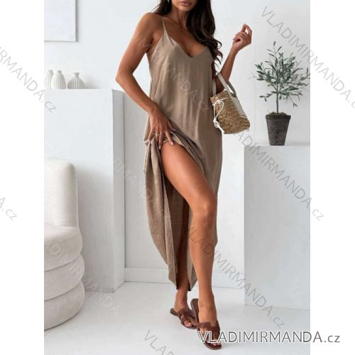 Damen Elegantes Kurzes Langarmkleid (S / M ONE SIZE) ITALIAN FASHION IMWC217235