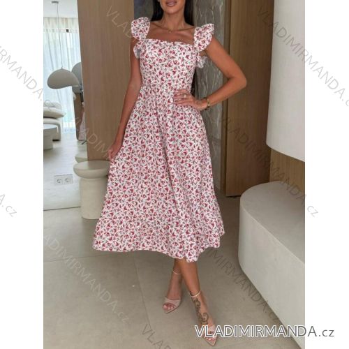 Damen Elegantes Kurzes Langarmkleid (S / M ONE SIZE) ITALIAN FASHION IMWC217235