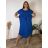 Langes warmes Langarmkleid für Damen in Übergröße (50/52/54 Einheitsgröße) ITALIAN FASHION IM424636
