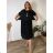 Elegante Hose mit Gürtel für Damen (S/M/L ONE SIZE) ITALIAN FASHION IM425057 48/50 grün