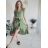 Kurzärmliges Sommer-Freizeitkleid für Damen (S/M/L EINHEITSGRÖSSE) ITALIAN FASHION IMWGB25022