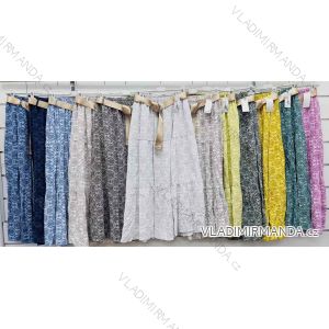Langes spanisches Sommerkleid, Langarm, Damen, Übergröße (42/44/46 Einheitsgröße) ITALIENISCHE MODE IMWCP25166