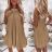 Sommerkleid Damen (uni sl) MODA ITALY IMD20299 dunkelrosa S / M / L