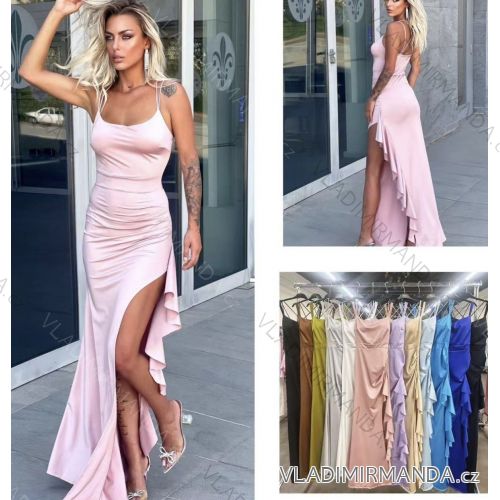 Elegantes ärmelloses Etuikleid für Damen (S-XL) ITALIAN FASHION IMHMS23118