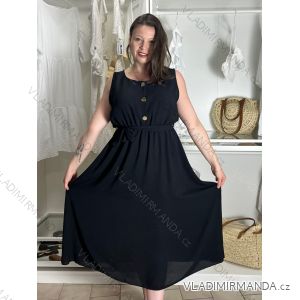 Shirt verlängert 3/4 Langarm Damen (L/XL/2XL ONE SIZE) ITALIAN FASHION IM423025