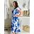 Damen 3/4 Langarm-Hemdkleid (XS/S/M Einheitsgröße) ITALIAN FASHION IMD25030