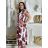 Damen 3/4 Langarm-Hemdkleid (XS/S/M Einheitsgröße) ITALIAN FASHION IMD25030