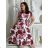 Damen 3/4 Langarm-Hemdkleid (XS/S/M Einheitsgröße) ITALIAN FASHION IMD25030