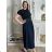 Elegante Hose mit Gürtel für Damen (S/M/L ONE SIZE) ITALIAN FASHION IM425057 -   grau -   S / M / L