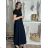 Elegante Hose mit Gürtel für Damen (S/M/L ONE SIZE) ITALIAN FASHION IM425057 -   grau -   S / M / L
