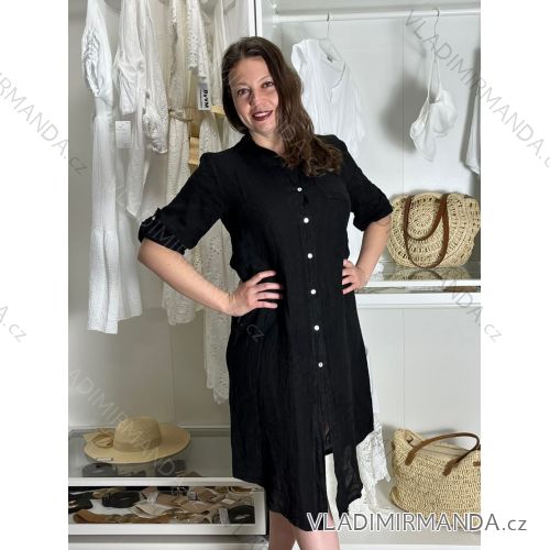 Sommerhemd Damenkleid (uni s / m) ITALIENISCH MODA IM719330