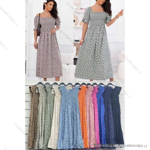 Langärmlige Baumwolltunika für Damen (S/M/L EINHEITSGRÖSSE) ITALIAN FASHION IMWCP25041