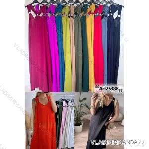 Kurzärmliges Sommer-Freizeitkleid für Damen (S/M/L EINHEITSGRÖSSE) ITALIAN FASHION IMWGB25022