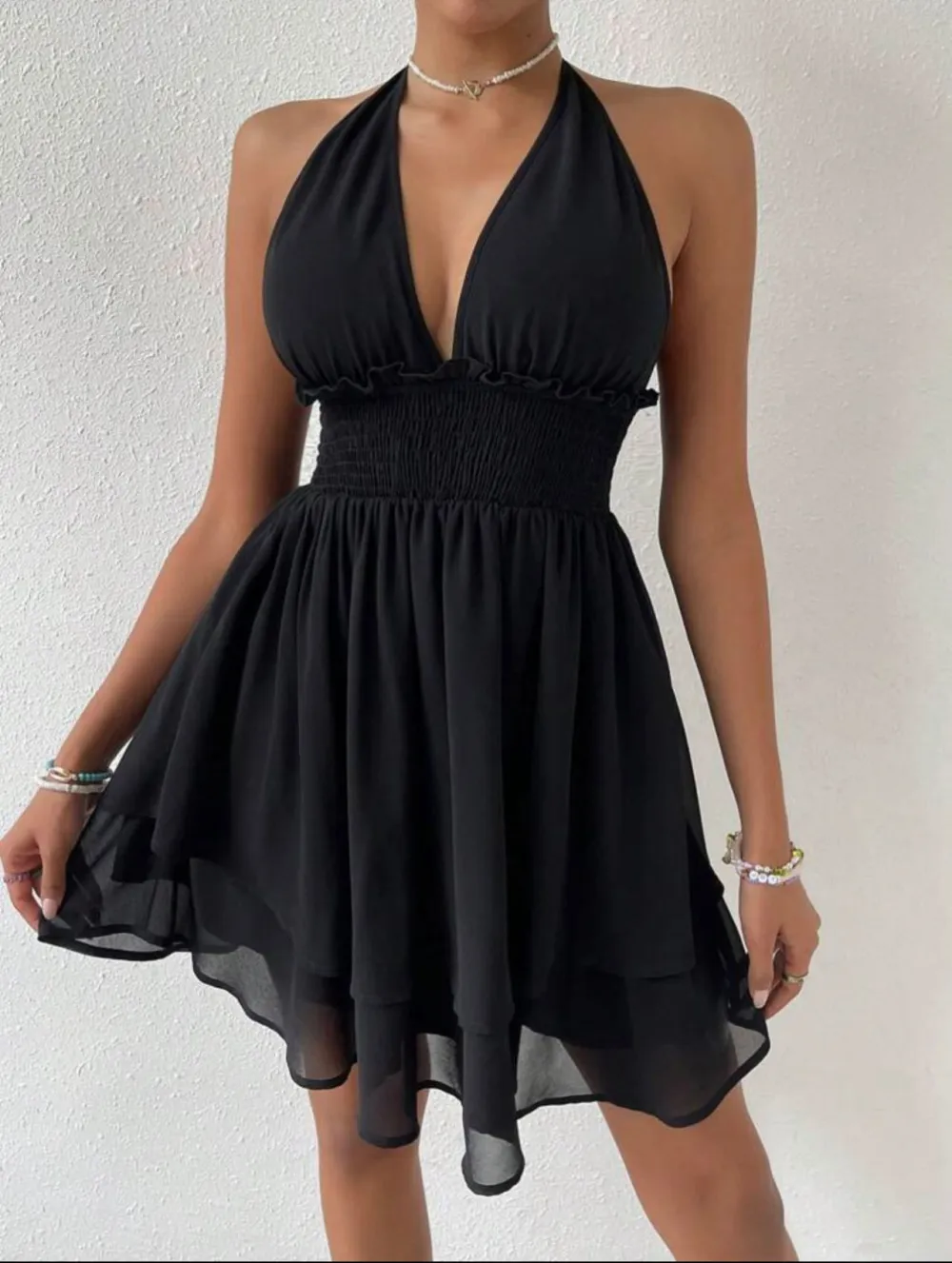 Langes warmes Langarmkleid für Damen (S/M EINHEITSGRÖSSE) ITALIAN FASHION IMPMD245165AY