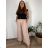 Elegante Hose mit Gürtel für Damen (S/M/L ONE SIZE) ITALIAN FASHION IM425057 -   weiß -   52/54
