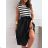 Kurzärmliges Sommer-Freizeitkleid für Damen (S/M/L EINHEITSGRÖSSE) ITALIAN FASHION IMWGB25022