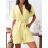 Kurzärmliges Sommer-Freizeitkleid für Damen (S/M/L EINHEITSGRÖSSE) ITALIAN FASHION IMWGB25022