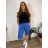 Shorts Shorts Stretch Damen Übergröße (2XL/3XL/4XL ONE SIZE) ITALIAN FASHION IM424KEJSY