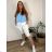 Shorts Shorts Stretch Damen Übergröße (2XL/3XL/4XL ONE SIZE) ITALIAN FASHION IM424KEJSY