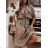 Kurzärmliges Sommer-Freizeitkleid für Damen (S/M/L EINHEITSGRÖSSE) ITALIAN FASHION IMWGB25022