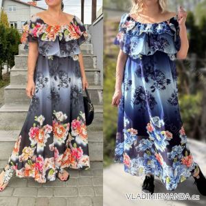 Kurzärmliges Sommer-Freizeitkleid für Damen (S/M/L EINHEITSGRÖSSE) ITALIAN FASHION IMWGB25022