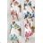 Kurzärmliges Sommer-Freizeitkleid für Damen (S/M/L EINHEITSGRÖSSE) ITALIAN FASHION IMWGB25022