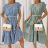 Kurzarm-Sommerkleid mit Punkten für Damen (S/M/L Einheitsgröße) ITALIAN FASHION IMWGM251735